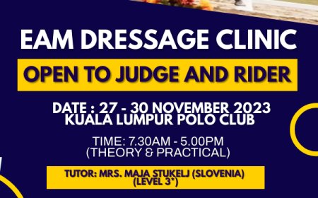 EAM Dressage Clinic by Mrs Maja Stukelj (Slovenia)