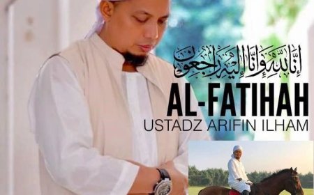 Ustaz Arifin lham meninggal dunia akibat kanser