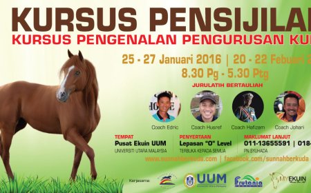 Kursus Pengenalan Pengurusan Kuda