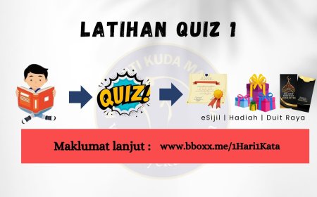 Latihan Quiz  - 1Hari1Kata (Ramadhan Fasa 1)