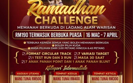 Ramadhan Challenge Memanah Berkuda di Ladang Alam Warisan
