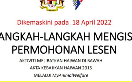Permohonan Lesen Aktiviti Melibatkan Haiwan (KH 01-2)