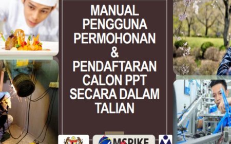Manual Pengguna Permohonan & Pendaftaran Calon PPT Secara Dalam Talian