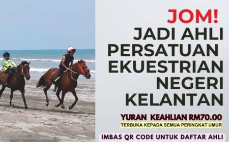 Program DAFTAR AHLI Persatuan Ekuestrian Negeri Kelantan (Baru)