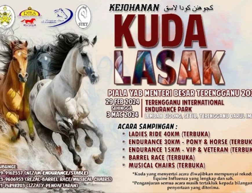 Kejohanan Kuda Lasak Piala YAB Menteri Besar Terengganu 2024