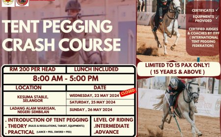 TENT PEGGING CRASH COURSE