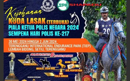 KEJOHANAN KUDA LASAK PIALA KETUA POLIS NEGARA 2024