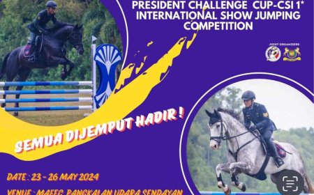 PRESIDENT CHALLENGE CUP CSI1* INTERNATIONAL SHOW JUMPING COMPETITION